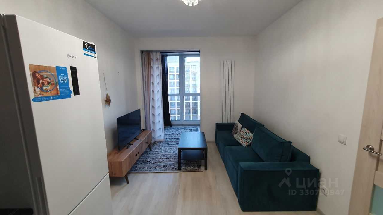 1-комнатная квартира, 38,5 м² — фотография 3