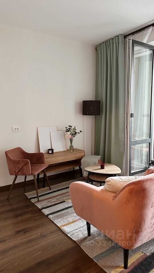 1-комнатная квартира, 34,6 м² — фотография 3