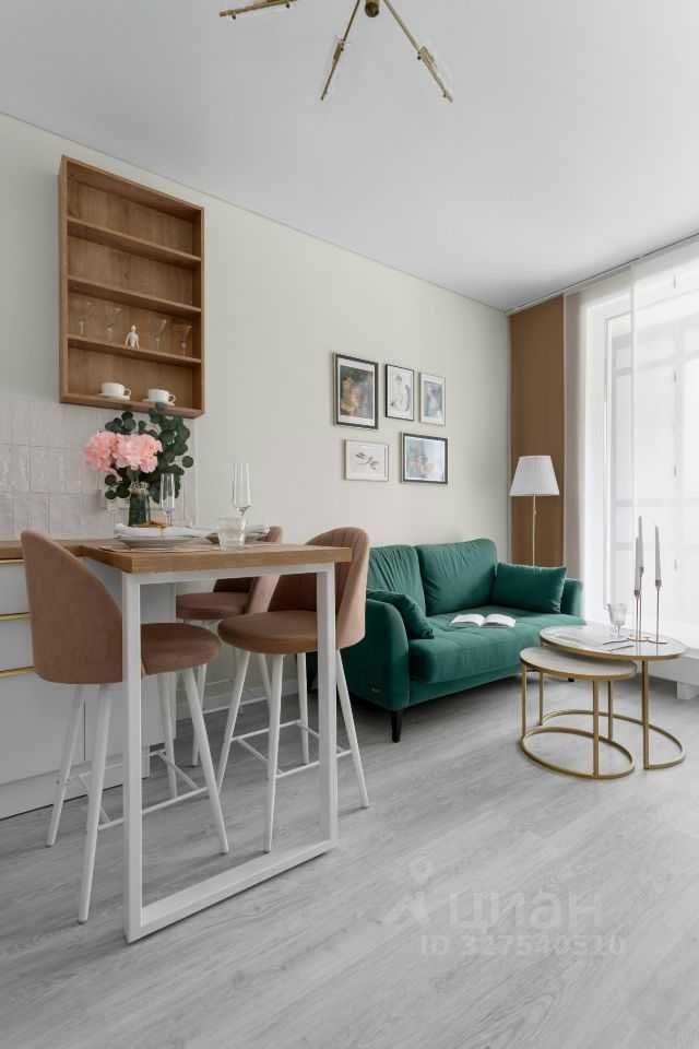 1-комнатная квартира, 32,2 м²