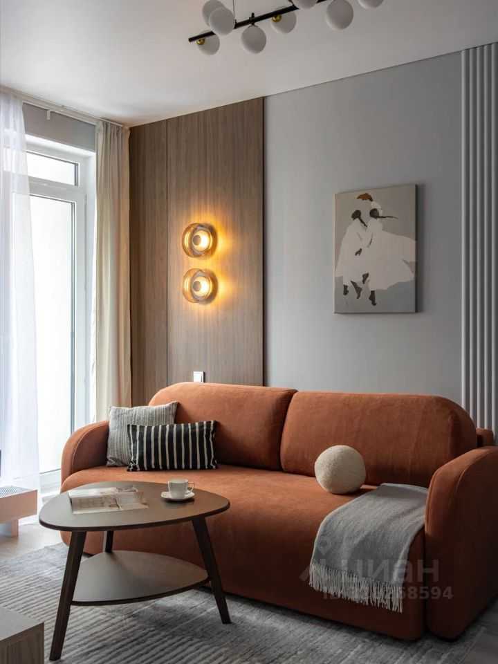 1-комнатная квартира, 35 м² — фотография 2