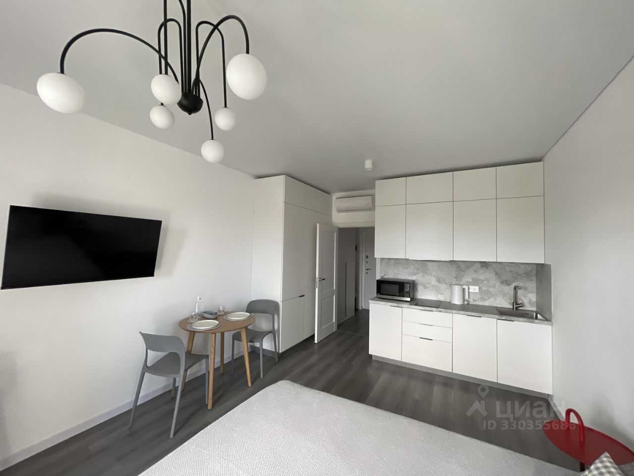 1-комнатная квартира, 27,5 м²