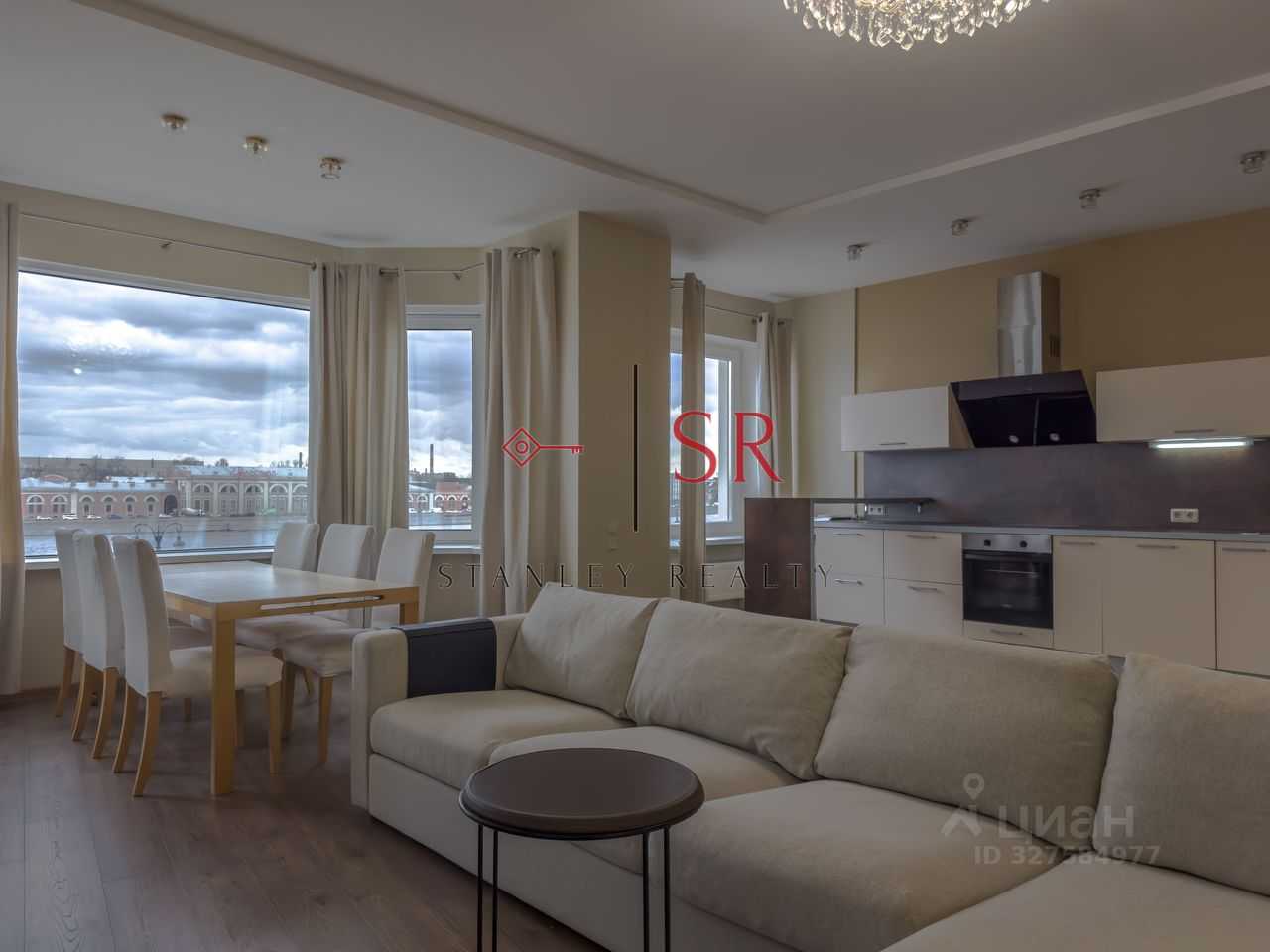 3-комнатная квартира, 115 м²