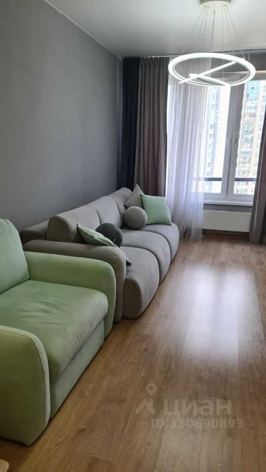 1-комнатная квартира, 42 м² — фотография 3