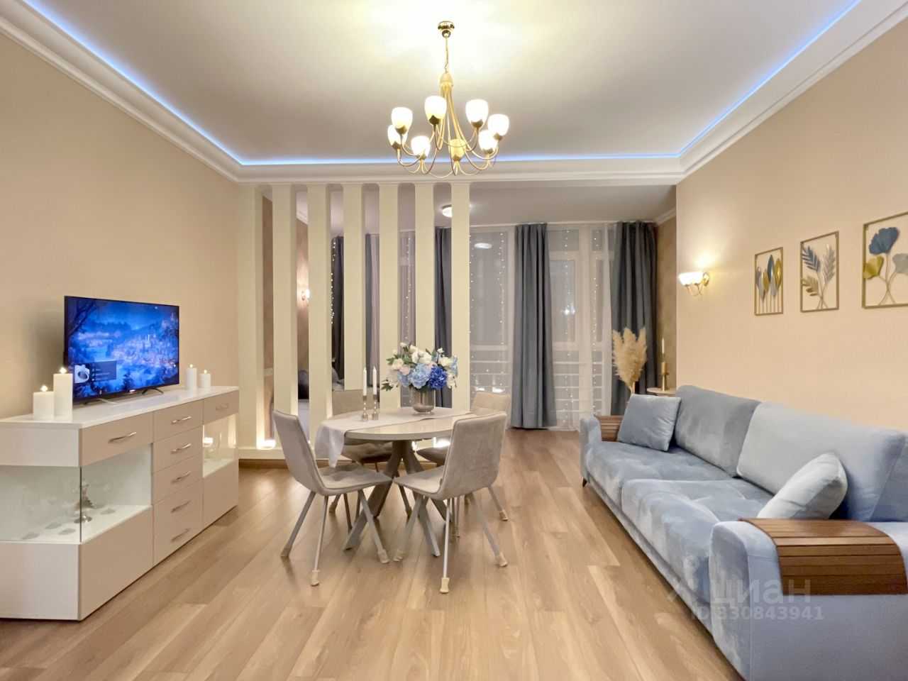 1-комнатная квартира, 75 м² — фотография 3