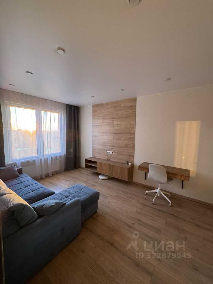 1-комнатная квартира, 39 м²