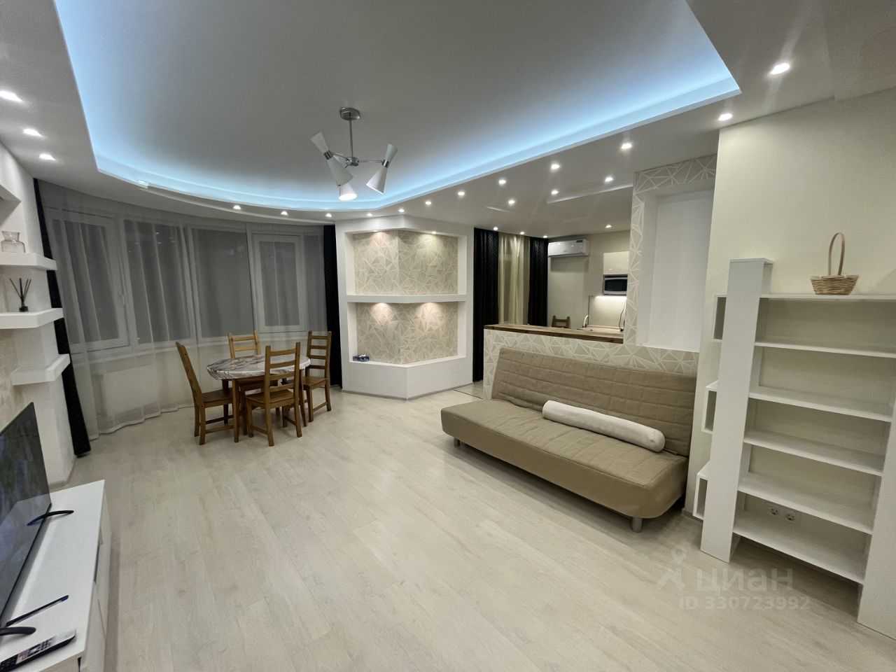 2-комнатная квартира, 93 м²