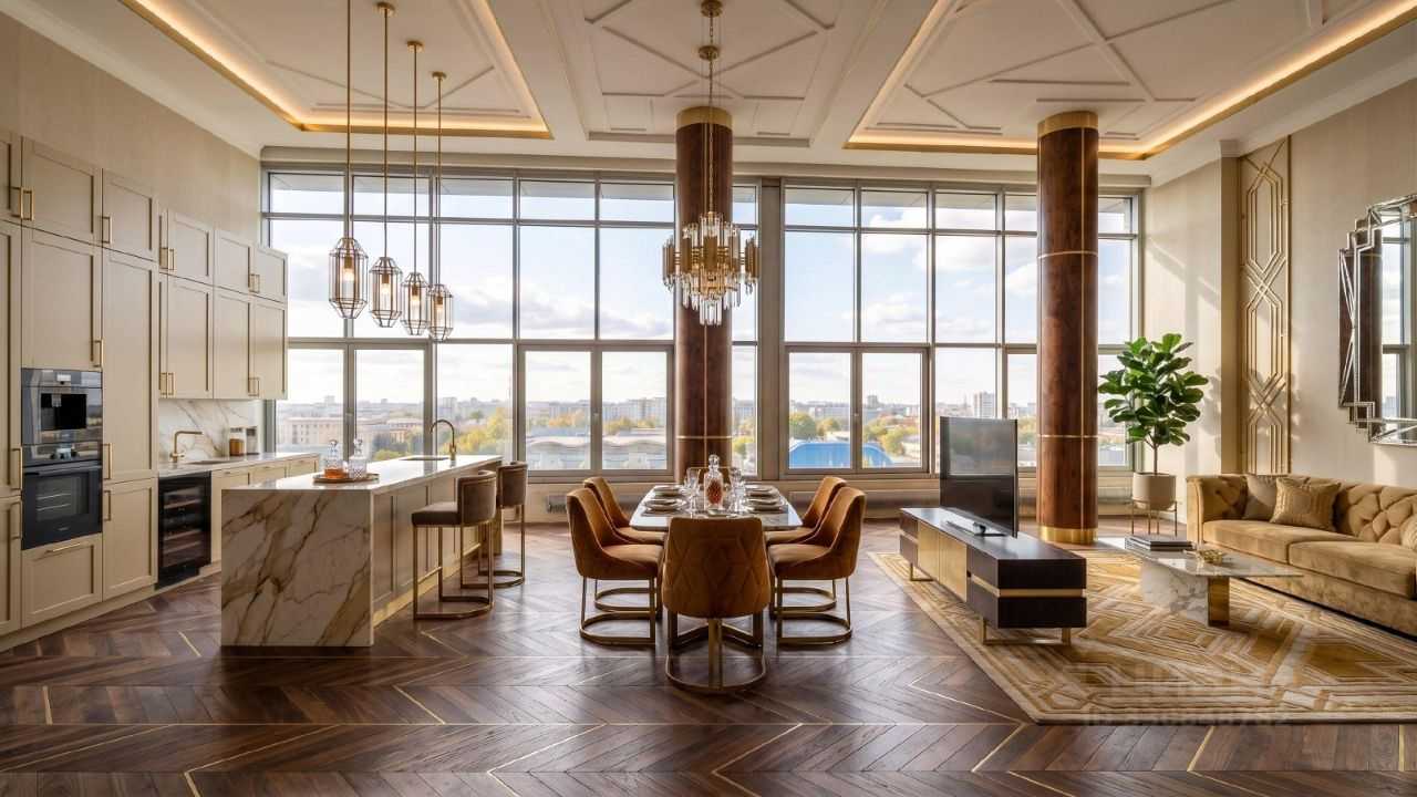 3-комнатная квартира, 229 м²