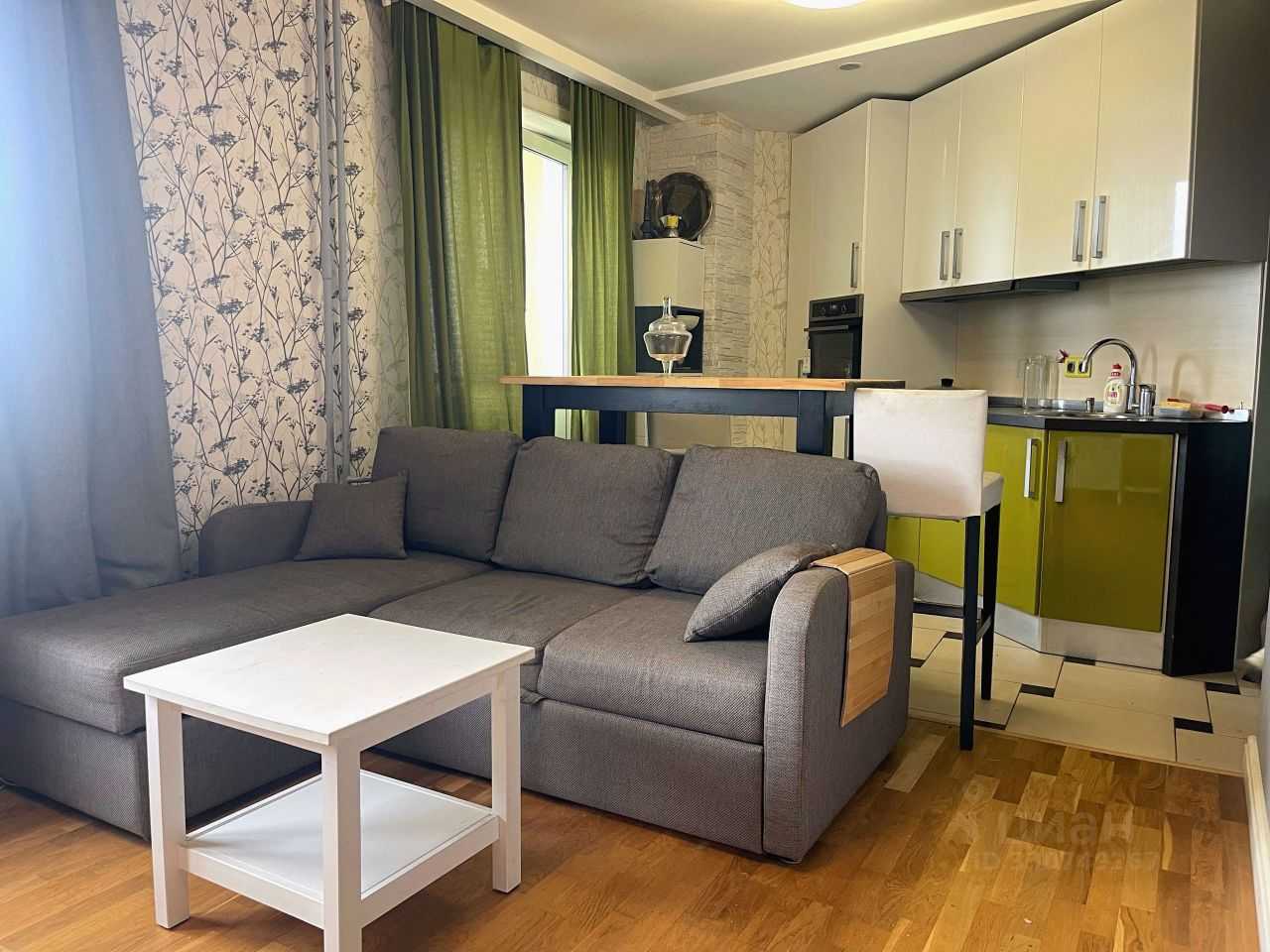 1-комнатная квартира, 38 м²