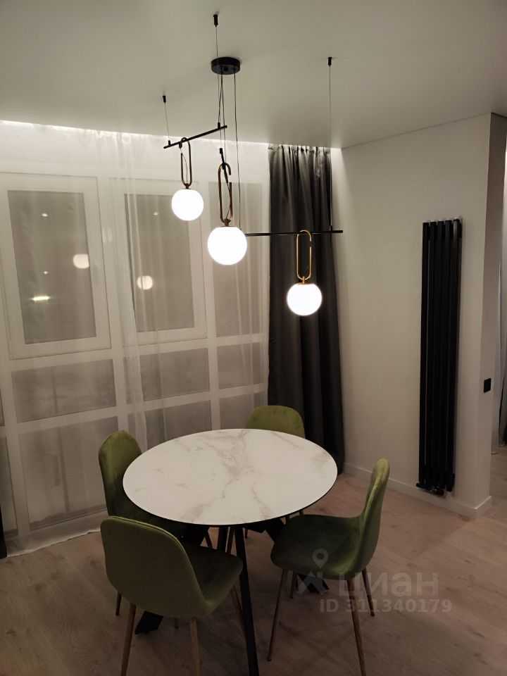 2-комнатная квартира, 57,6 м² — фотография 3