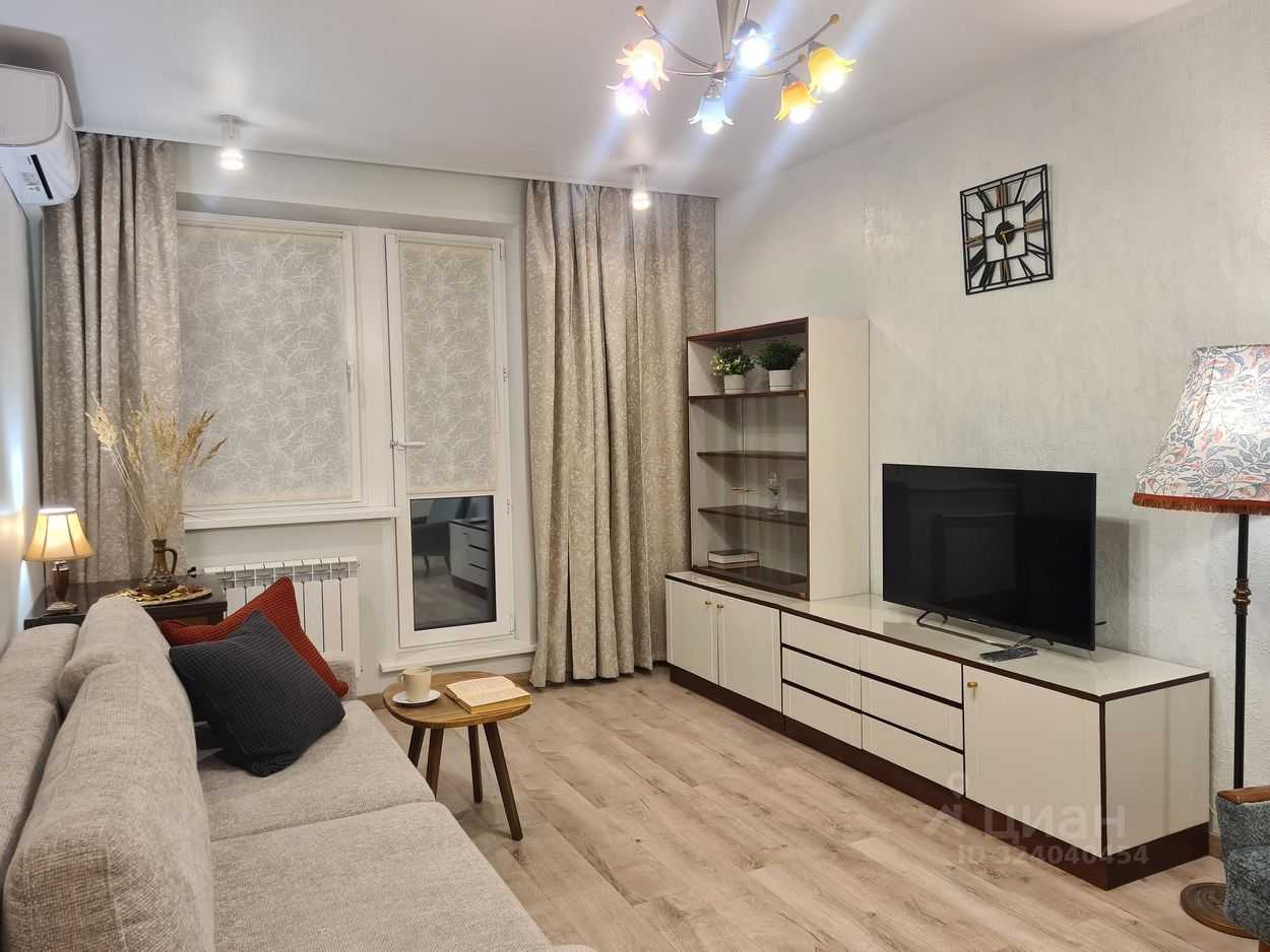 1-комнатная квартира, 36,8 м²