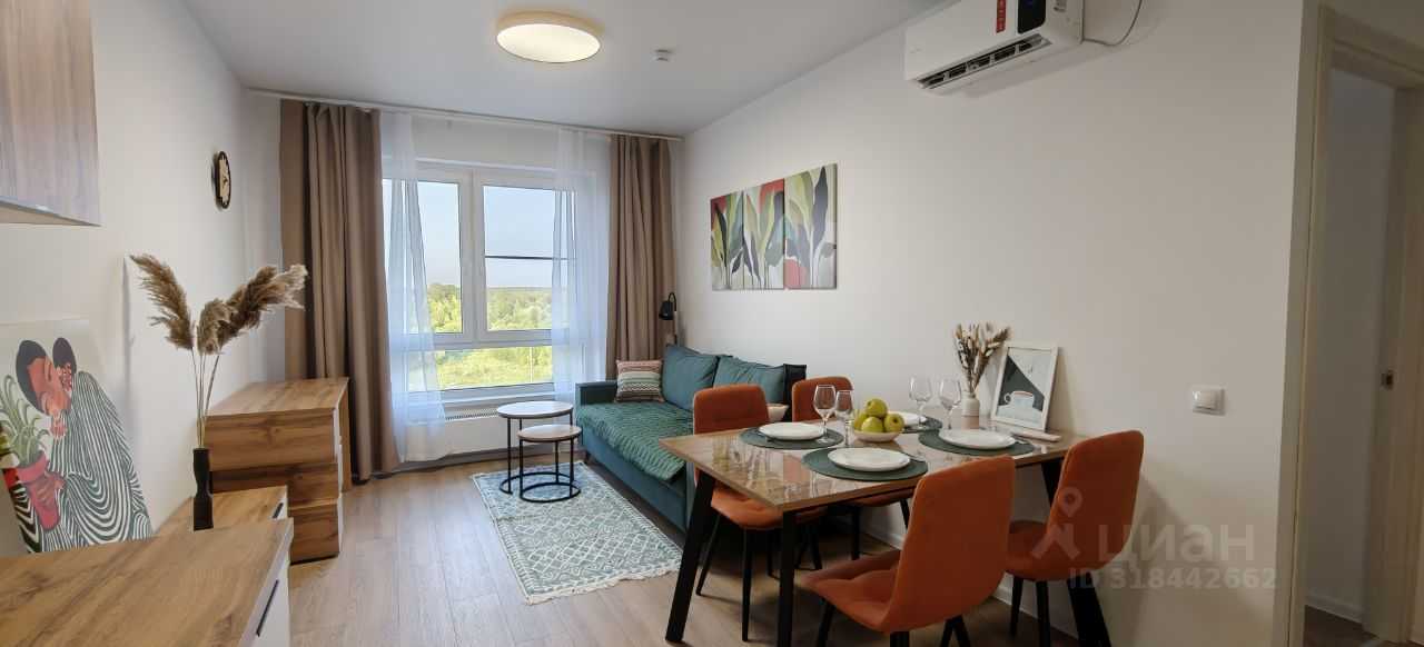 1-комнатная квартира, 36 м² — фотография 2