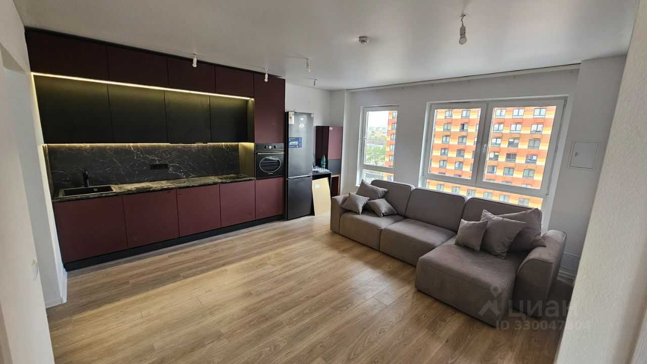 2-комнатная квартира, 58 м² — фотография 2