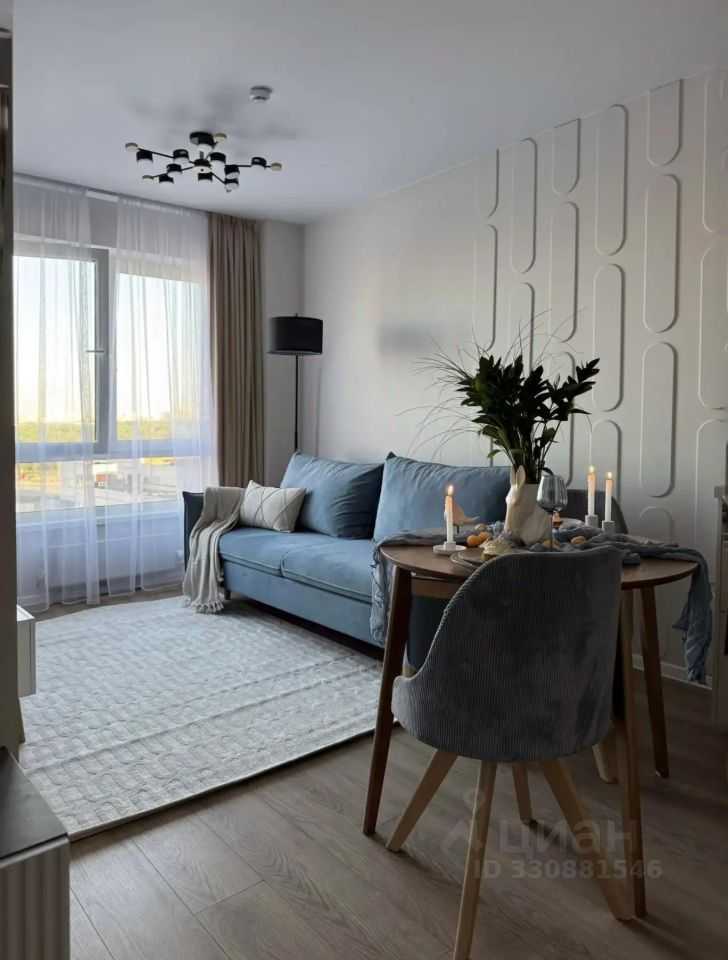 1-комнатная квартира, 32,5 м² — фотография 2