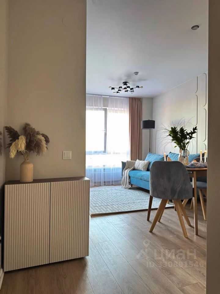 1-комнатная квартира, 32,5 м²