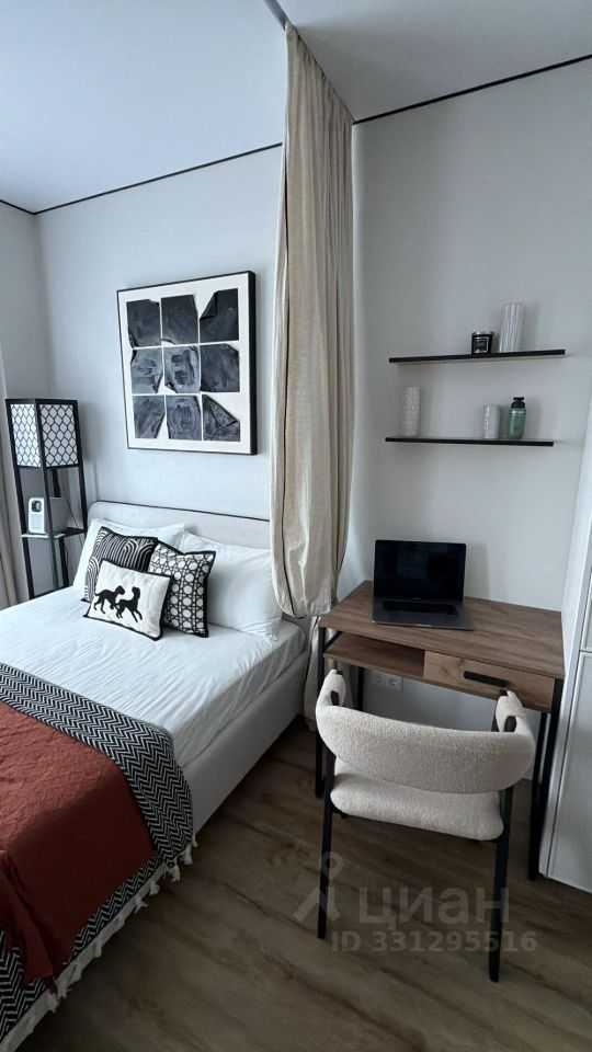 1-комнатная квартира, 27 м²