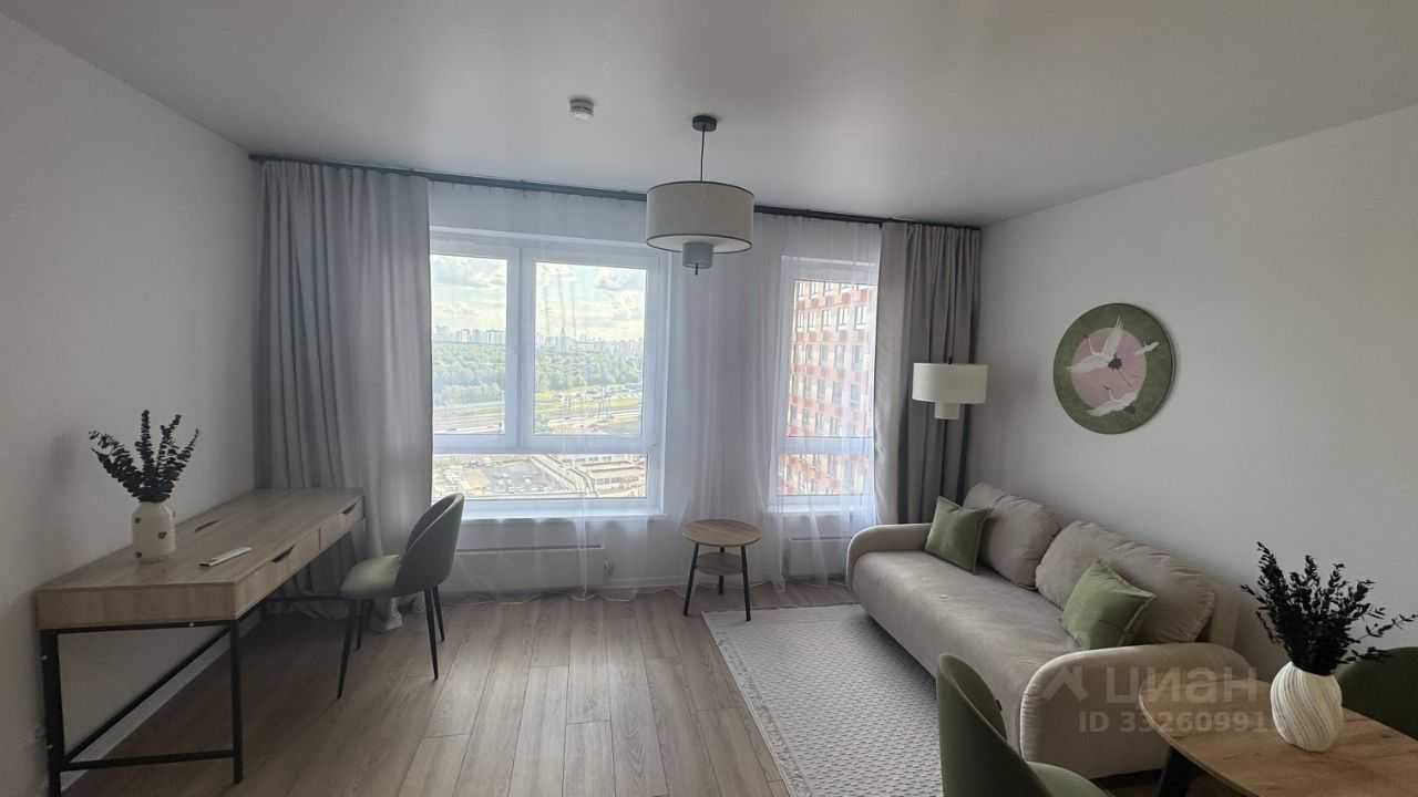 1-комнатная квартира, 27 м²