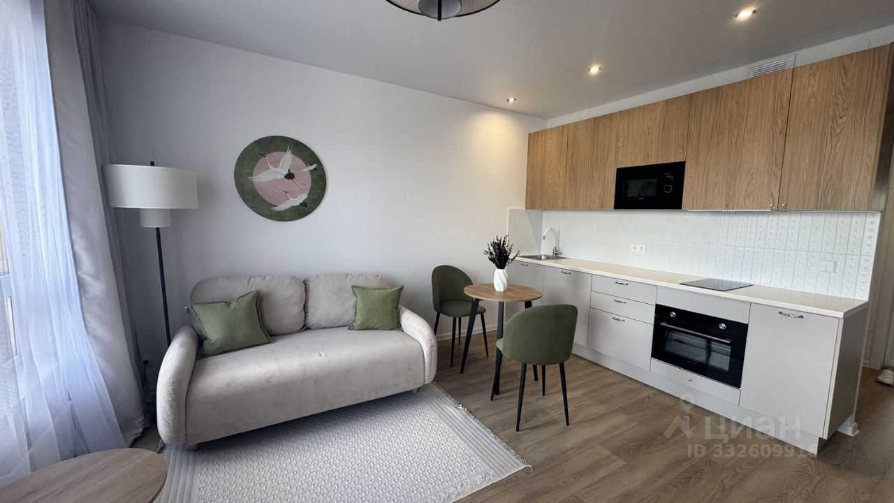 1-комнатная квартира, 27 м² — фотография 3