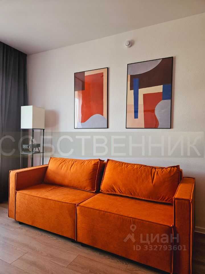 1-комнатная квартира, 40 м² — фотография 2