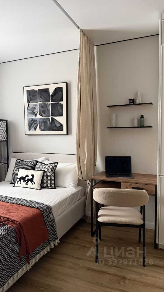 1-комнатная квартира, 27 м²