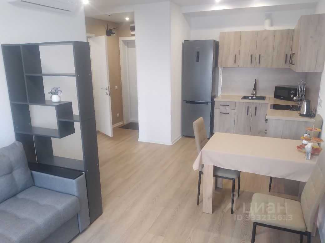 1-комнатная квартира, 35,2 м²