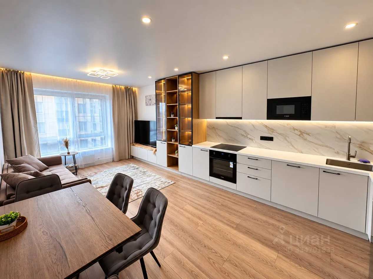 3-комнатная квартира, 64,8 м²