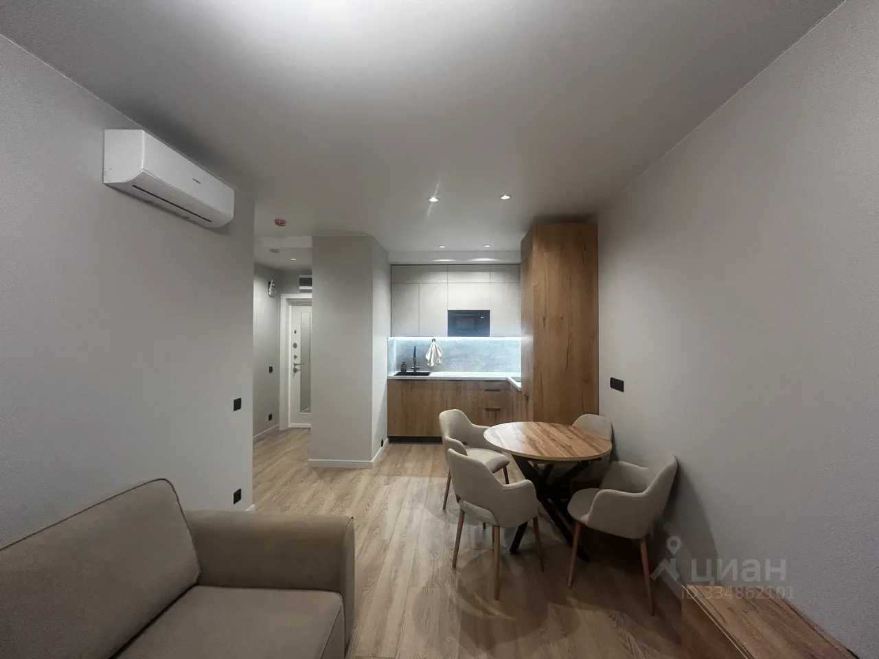1-комнатная квартира, 34,9 м²