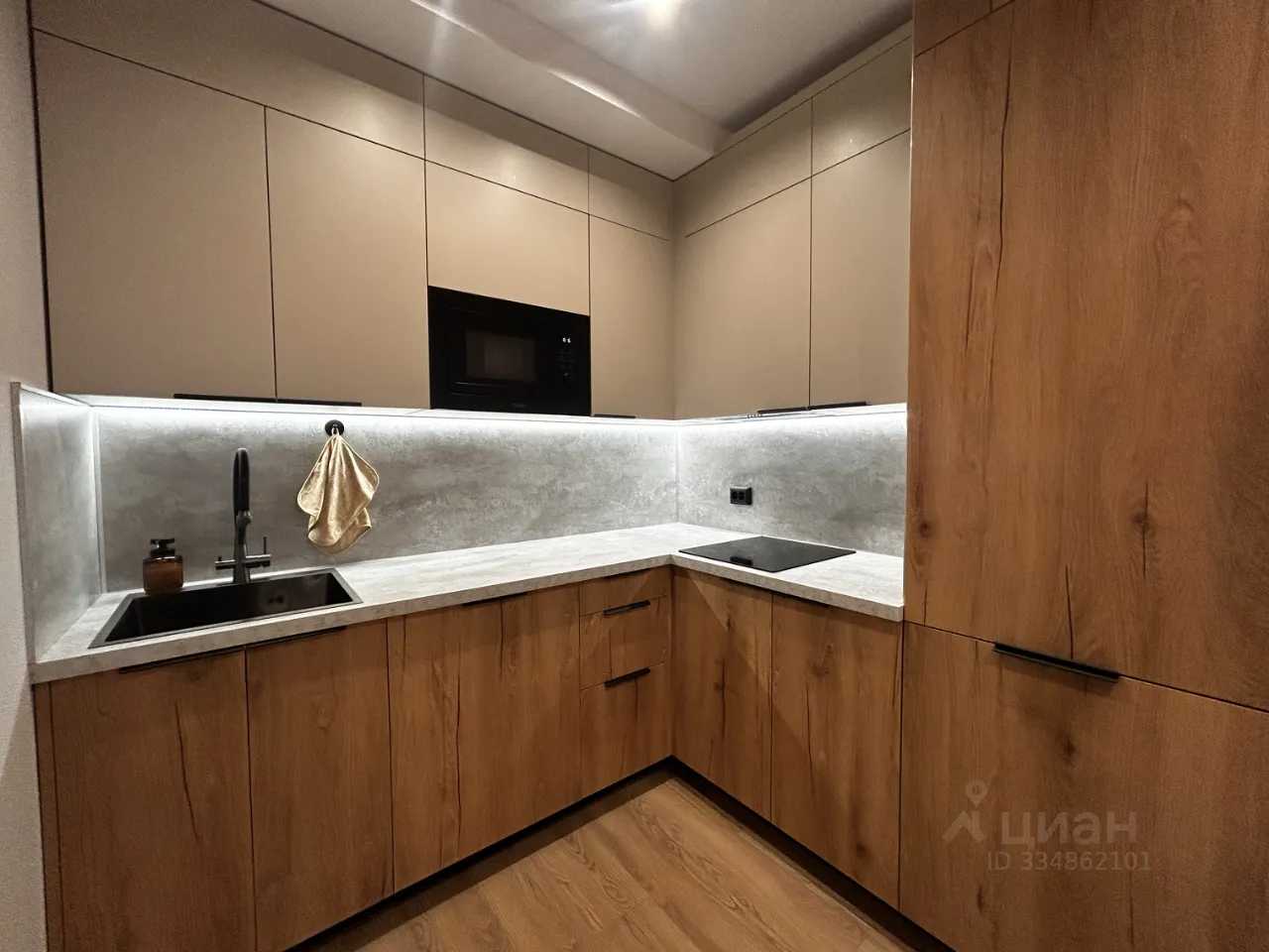 1-комнатная квартира, 34,9 м² — фотография 3