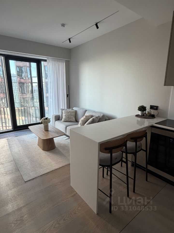 1-комнатная квартира, 38 м²