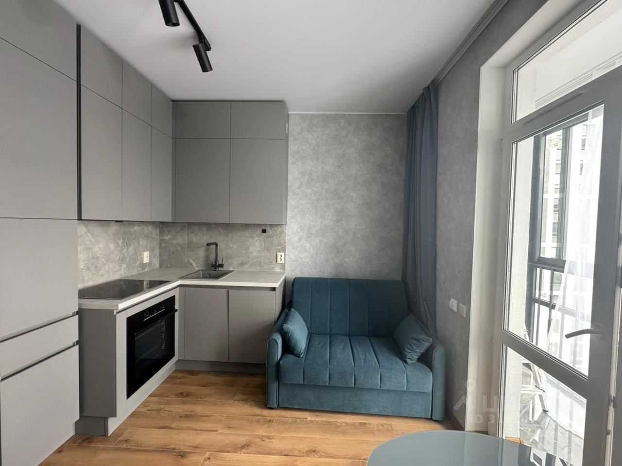1-комнатная квартира, 39 м²