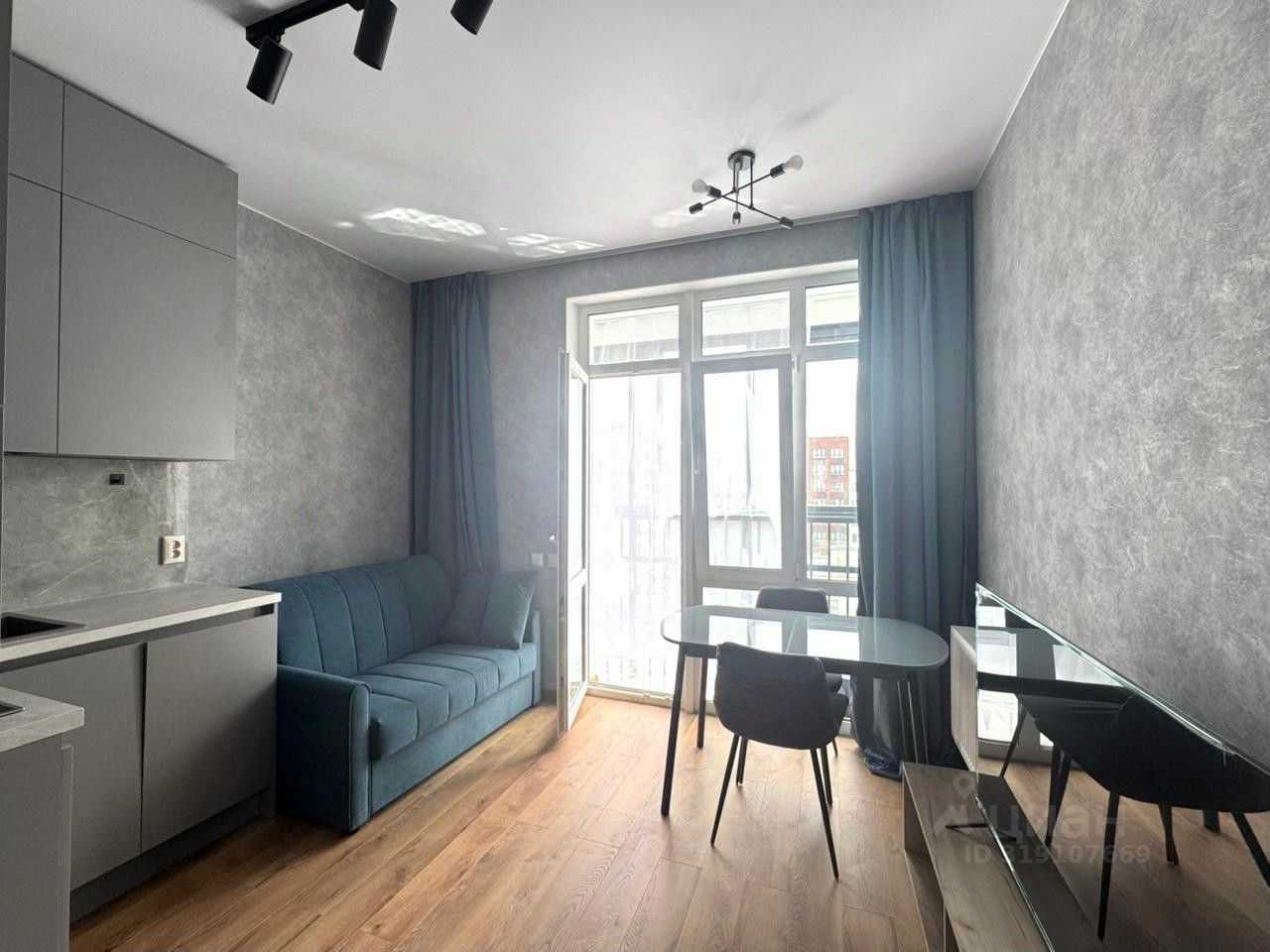 1-комнатная квартира, 39 м² — фотография 2