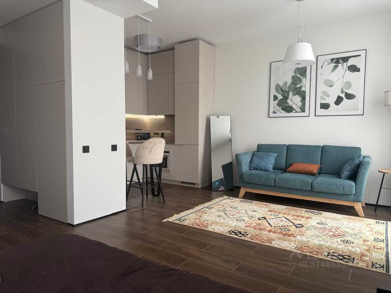 1-комнатная квартира, 33,4 м² — фотография 2