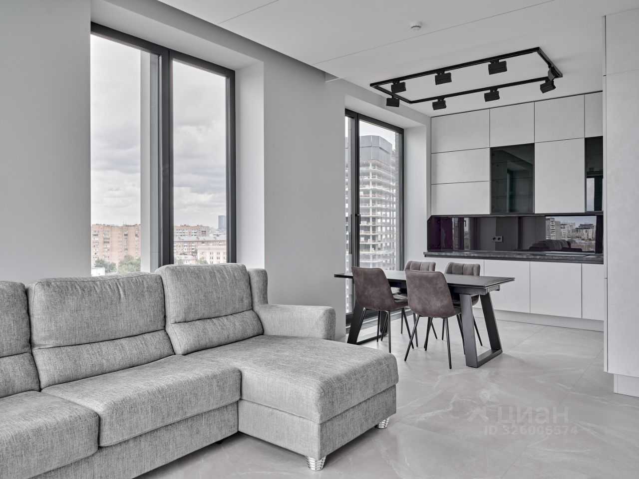 3-комнатная квартира, 85 м²