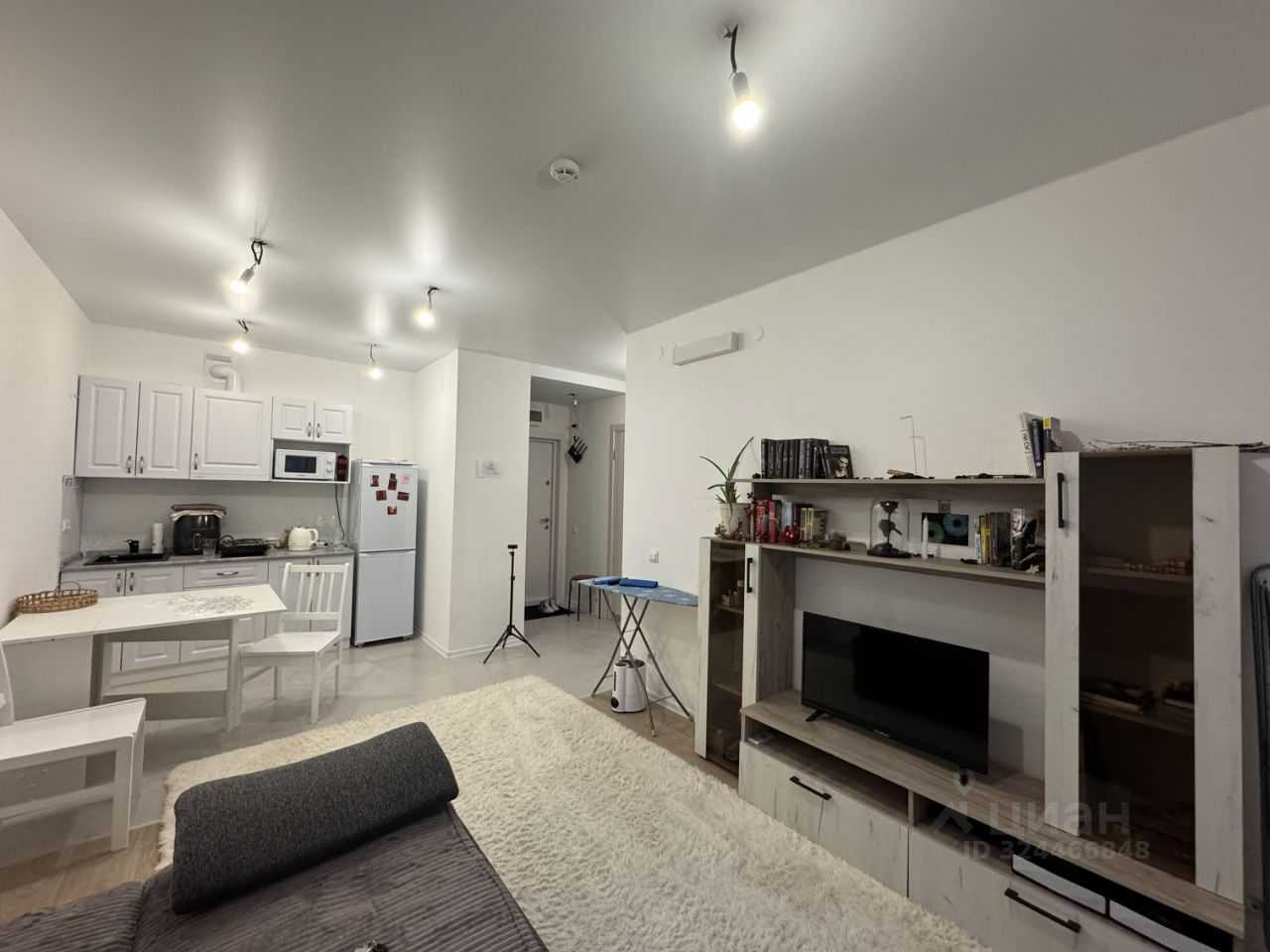 1-комнатная квартира, 38,1 м²