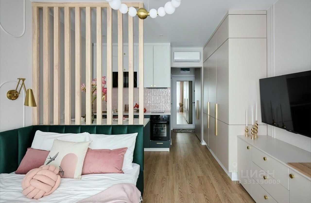 1-комнатная квартира, 19,7 м²