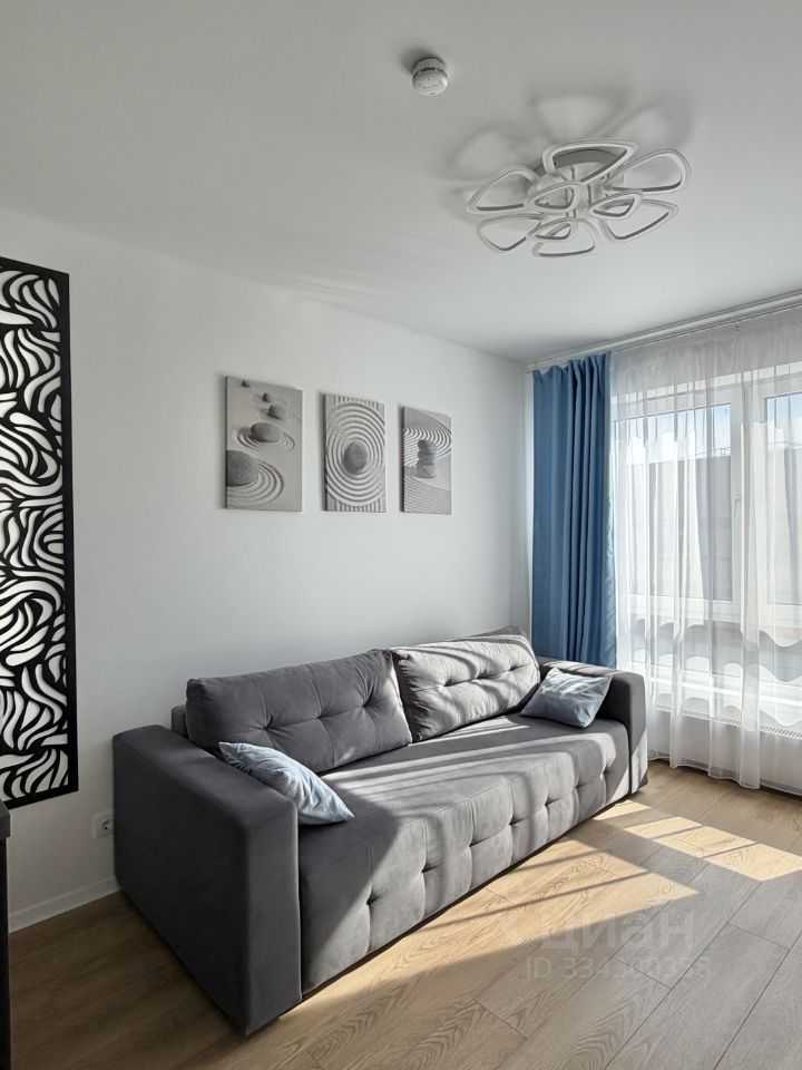 2-комнатная квартира, 33,6 м²