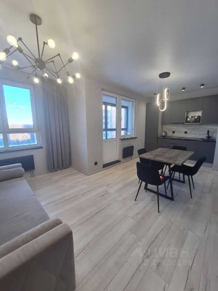 3-комнатная квартира, 66 м² — фотография 2
