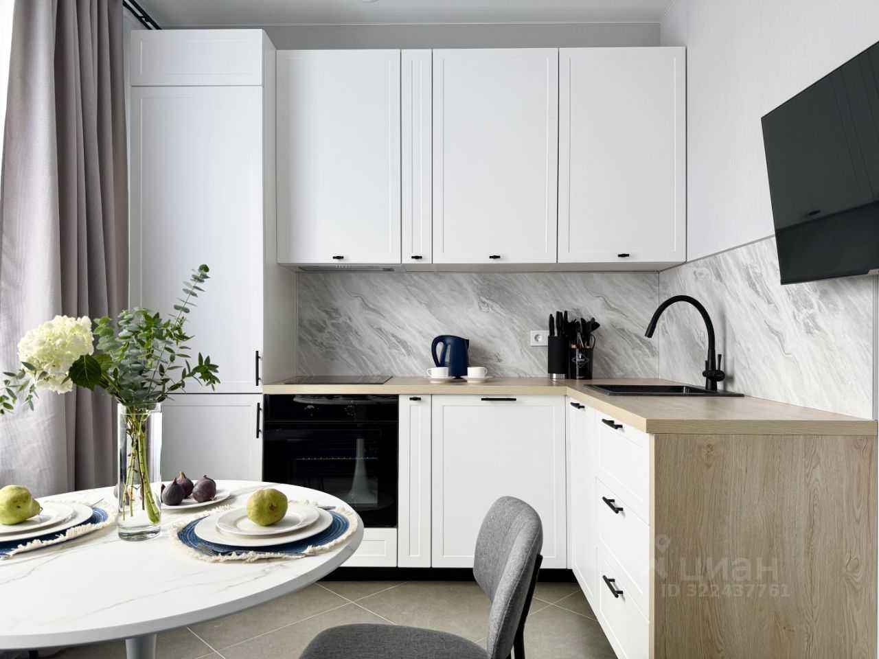 1-комнатная квартира, 32,7 м² — фотография 2