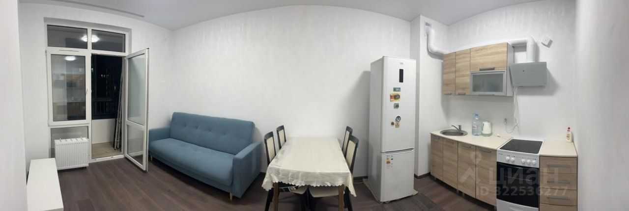 1-комнатная квартира, 39 м² — фотография 2