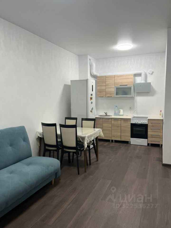 1-комнатная квартира, 39 м²