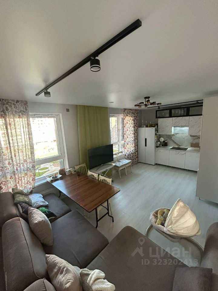 3-комнатная квартира, 68,4 м² — фотография 3