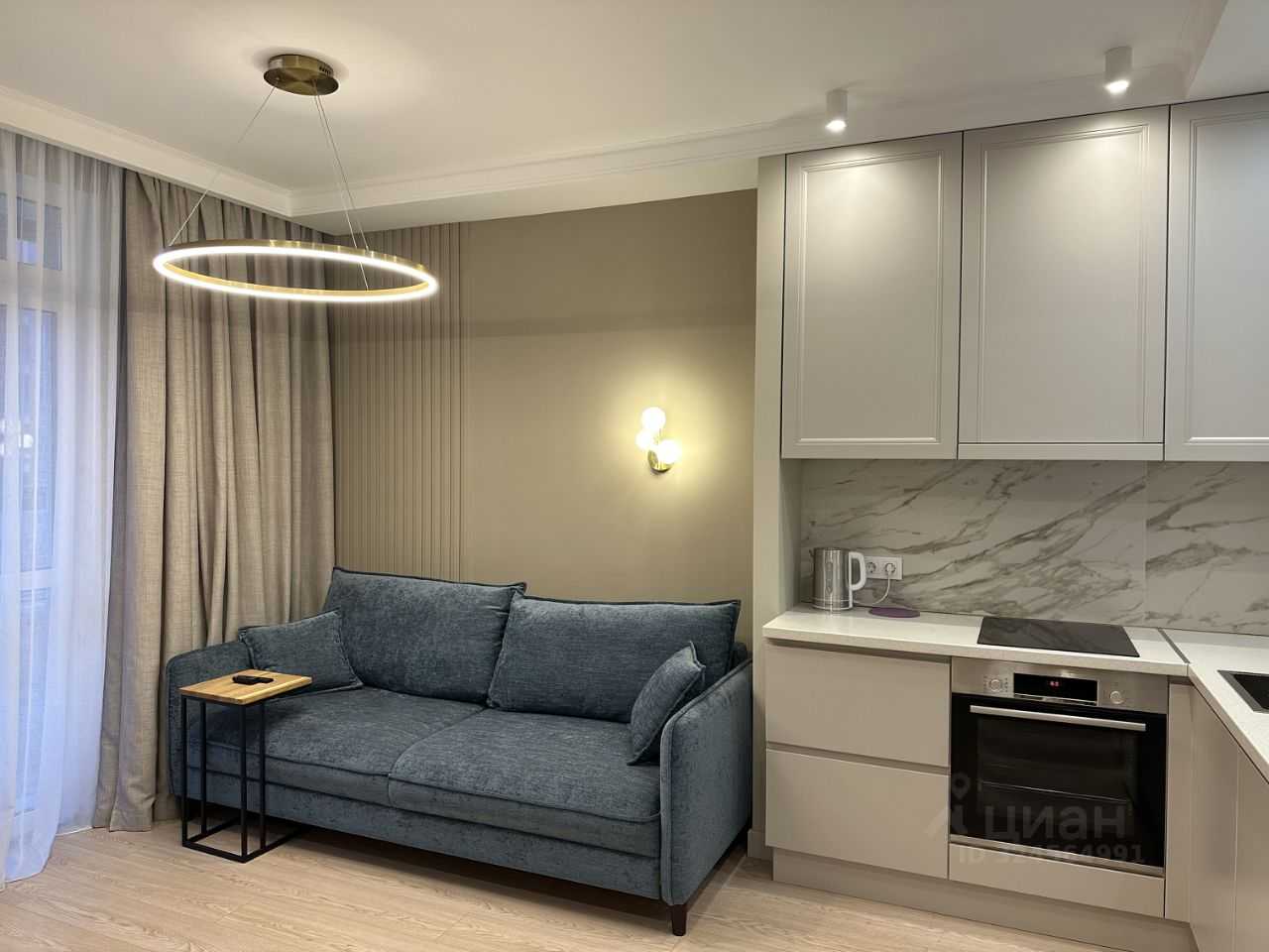 1-комнатная квартира, 38 м²