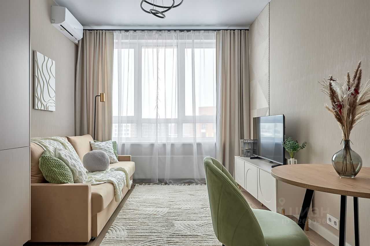 2-комнатная квартира, 36 м² — фотография 2