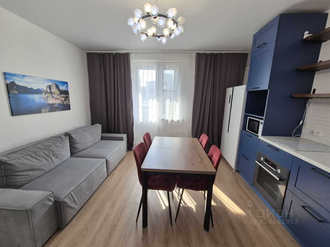 3-комнатная квартира, 57,3 м² — фотография 3