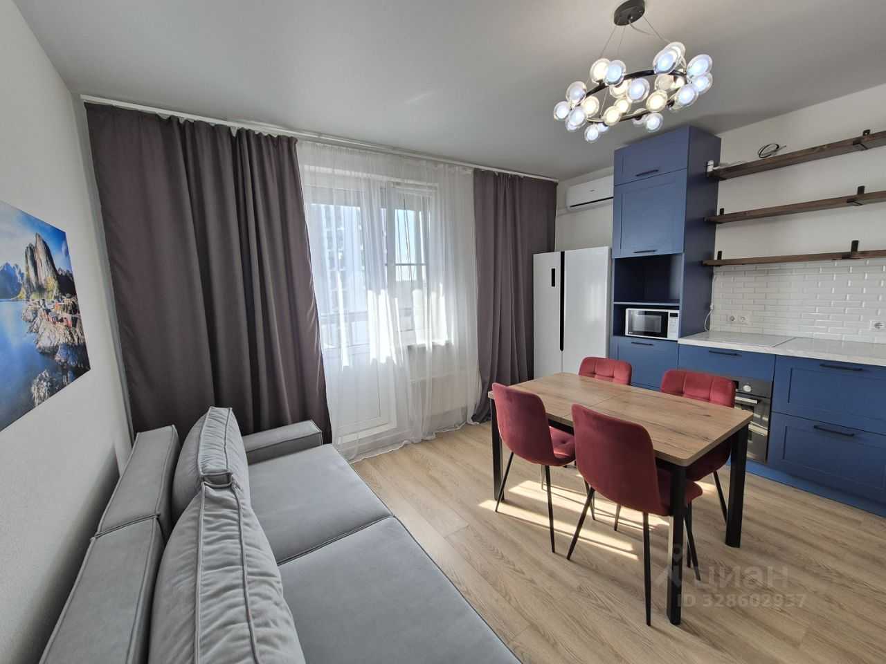 3-комнатная квартира, 57,3 м² — фотография 2