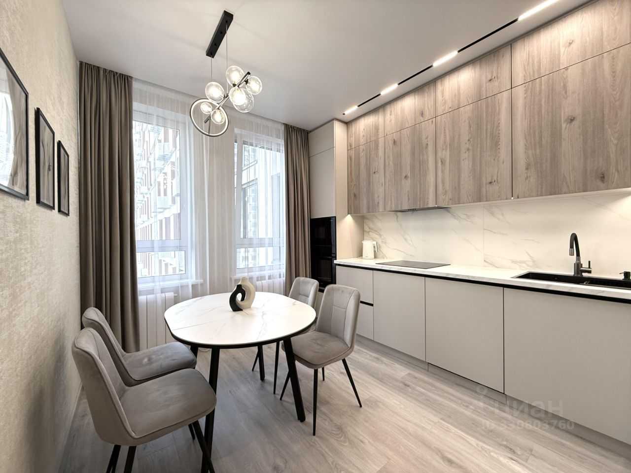 2-комнатная квартира, 54 м²