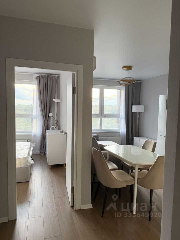 1-комнатная квартира, 34 м²