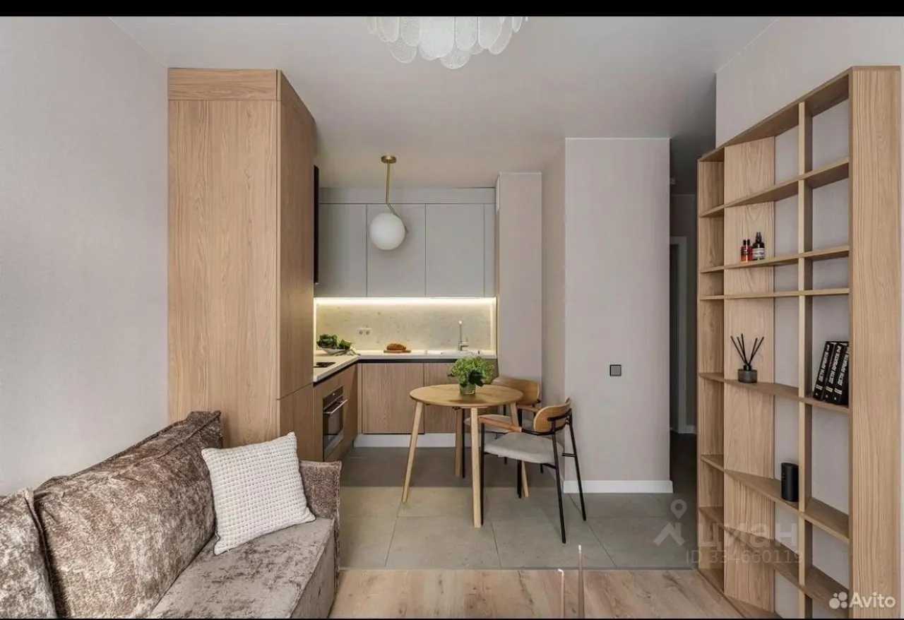 1-комнатная квартира, 35,4 м² — фотография 2