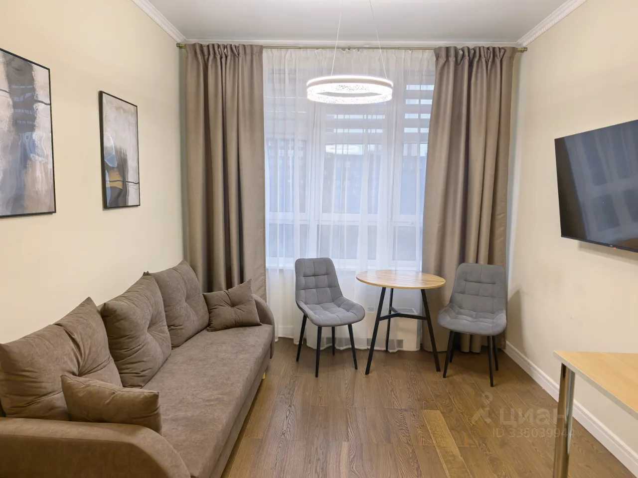 1-комнатная квартира, 35 м² — фотография 3
