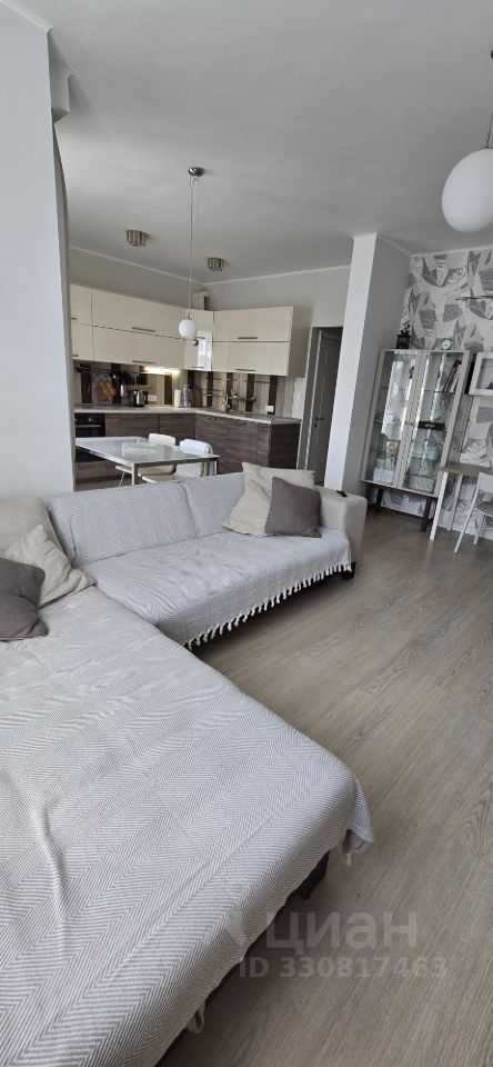 2-комнатная квартира, 64,6 м² — фотография 3