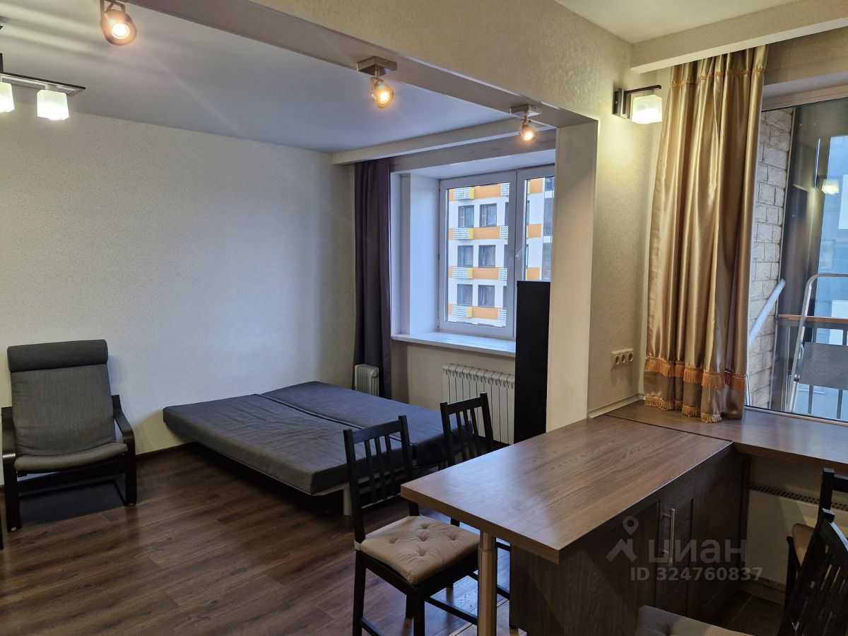 1-комнатная квартира, 37 м² — фотография 3